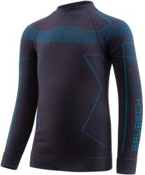 BRUBECK THERMO KIDS Kisgyermek aláöltöző felső - Grafit / Kék - t-active