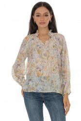 RohBoutique Bluză casual piersică cu imprimeu floral delicat Roh BR2878
