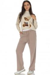 ROH Pantaloni casual din bumbac cu buzunare Bej ROH TR548