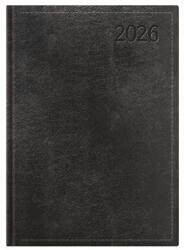 TopTimer Naptár, tervező, A4, heti, TOPTIMER "Traditional", fekete (26T010T-003)