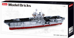 Sluban Model Bricks - Repülőgép-hordozó építőjáték készlet (M38-B0699)