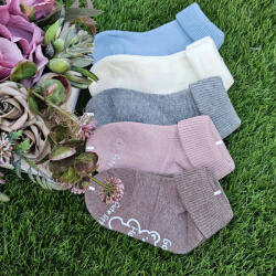 Aura Via Baba csúszásgátlós zokni - 5 pár szett (lány, egyszínű) 15-17 98923