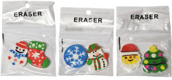  Karácsonyi radírok, 2 db/szett, többféle változat (KDS-902389-KARI-2) - mesescuccok