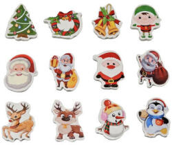  Karácsonyi radírok, 1 db, többféle változat (KDS-902389-KARI-1) - mesescuccok