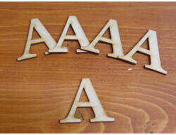  Natúr fa - Betű Carmen 5db/csomag - csinaldmagadshop - 1 390 Ft