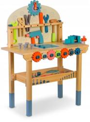 Ricokids Atelier de lucru din lemn cu accesorii incluse, 60 x 30 x 75.5 cm, Ricokids (EDI787600) Set bricolaj copii