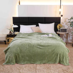Jojo Home Patura cocolino gofrata 200x230cm Jojo Home, verde-F045 (F045) Patura