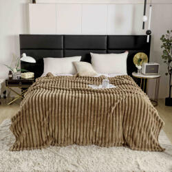 Jojo Home Patura cocolino gofrata 200x230cm Jojo Home, maro-F050 (F050) Patura