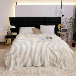 Jojo Home Patura cocolino gofrata 200x230cm Jojo Home, crem-F052 (F052) Patura
