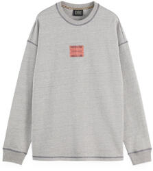 Scotch & Soda Futer Loose Fit Labelshirt 181533 030 grey melange (181533 030 grey melange)