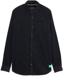 Scotch & Soda Cămaşă Regular-Fit Corduroy 181253 001 meteorite