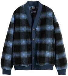 Scotch & Soda Jachetă Polar Fleece 181529 210 thyme/ blue bonnet shadow check aop (181529 210 thyme/ blue bonnet shadow check aop)