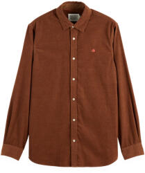 Scotch & Soda Cămaşă Regular-Fit Corduroy 181235 210 soft silt