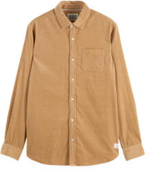 Scotch & Soda Cămaşă Regular-Fit Corduroy 181253 260 tannin
