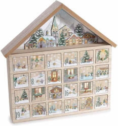 Decorer Calendar Advent Craciun cm 31 x 5, 5 x 32 H (A51.58.34)