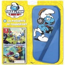 Microids The Smurfs 2 in 1 Game Collection: Mission Vileaf + Kart [Travel Case Bundle] (Switch)