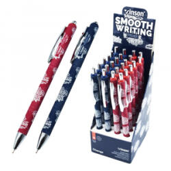 Vinson Golyóstoll nyomógombos 0, 7mm Change vegyes test displ 24 db/display (K60) (K60)