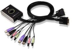 ATEN CS682 KVM Switch, 2PC DVI, USB (CS682)