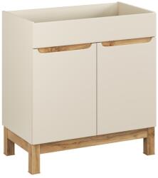 Comad Bali Cashmere dulap 80x46x84 cm sub chiuveta pe picioare bej BALI CASHMERE 82-80-46-2D (BALICASHMERE8280462D)