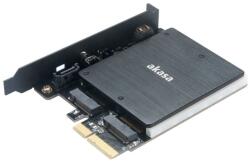 Akasa 2x M. 2 bővítő kártya PCI-E (AK-PCCM2P-03) (AK-PCCM2P-03) (AK-PCCM2P-03)