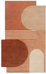 Flair Rugs Covor teracotă țesut manual din lână 150x240 cm Lozenge Terracotta - Flair Rugs Covor