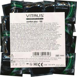 Vitalis Premium Bulk-Pack: Comfort Plus, 100 condoms with large head