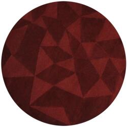 Flair Rugs Covor burgundy țesut manual rotund din lână ø 160 cm Shard Red - Flair Rugs Covor