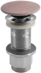 SAPHO Sapho, mosdó lefolyó 5/4", klikk-klakk, betondugóval, 10-80mm, matt rózsaszín, FG921 (FG921)