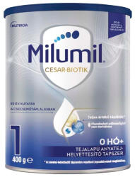  Milumil Cesar-Biotik 1 tejalapú anyatej-helyettesítő tápszer 0 hó 400g
