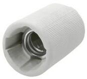 Kanlux Izzólámpa foglalat 2A E14 Edison-menetes porcelán szürke HLDR-E14 KANLUX - 2170 (2170)