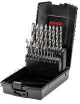 RUKO Csigafúró készlet 1.0mm-10.0mm lépcsőzetes csúccsal 19-darab FLOWSTEP HSS RUKO - 259214RO (259214RO)
