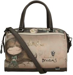 Anekke REAL félköríves, dupla fogós bowling fazonú kézi és válltáska 41701-390 - minosegitaska