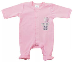  Hosszú ujjú pamut rugdalózó, elefánt mintával (62)