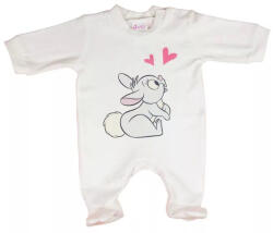  Pamut hosszú ujjú rugdalózó nyuszis mintával (50)