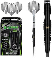 Winmau Dart szett steel Winmau Sniper Black 24g, 90%