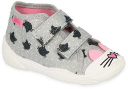 BEFADO 212P078 lány tornacipő szürke macska szürke macska 24 212P078_24 (212P078_24)