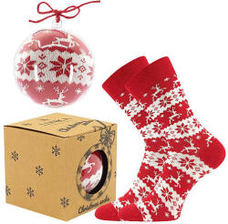 Lonka zokni Elfi piros 1 pár 33-38 118019 (118019)