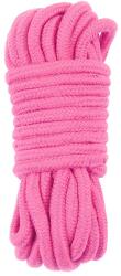LoveToy Fetish Bondage Rope - frânghie bondage, roz, 10 m