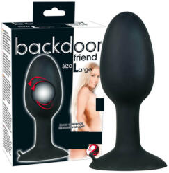 You2Toys Backdoor Friend Large - plug anal cu bilă rotativă, mare