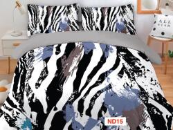 East Comfort Lenjerii de pat cu imprimeu 5D, 6 piese, cearceaf cu elastic, identice cu poza, cod ND15 Lenjerie de pat