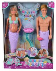 Simba Toys Steffi Love Sellő család bébivel