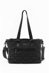 Budmil kompakt oldaltáska, női, fekete (10230103-003252-0000)