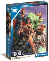 Clementoni Az Igazság Ligája DC Power 1000 db-os Compact puzzle Clementoni (CL39852)