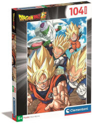 Clementoni Dragon Ball Saiyan 104 db-os puzzle Clementoni (CL25773)