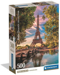 Clementoni Párizs Along the Seine 500 db-os Compact puzzle Clementoni (CL35598)