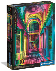 Clementoni Színes könyvtár Colorboom 1000 db-os Compact puzzle Clementoni (CL37062)