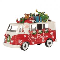 Clayre & Eef Santa busz, LED-es