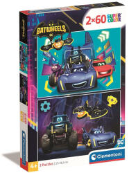 Clementoni Batman Batwheels 2x60 db-os puzzle Clementoni (CL24812)