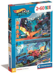 Clementoni Hot Wheels Buns of Steel 2x60 db-os puzzle Clementoni (CL24816)
