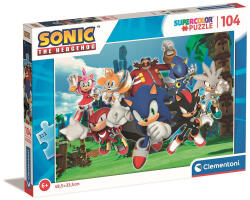 Clementoni Sonic a sündisznó Characters 104 db-os puzzle Clementoni (CL27159)
